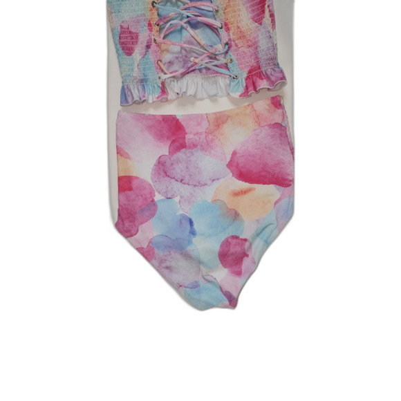 Rad Swim Betsy Smocked Tankini Set Size XS - Picture 8 of 12